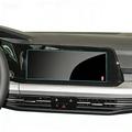 Volkswagen Golf 2021-2024 10" Navigation Skærmbeskyttelse Hærdet Glas - 9H - klar