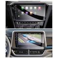Volkswagen T-Roc 2021-2025 Navigation Skærmbeskyttelse Hærdet Glas - 9H - Klar