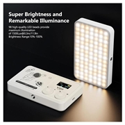 Vrig FD-98 Dobbelt farve LED-fyldningslys - 2500K-9000K