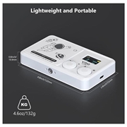 Vrig FD-98 Dobbelt farve LED-fyldningslys - 2500K-9000K