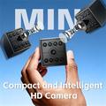 W09 Mini WiFi-overvågningskamera 1080p med bevægelsesdetektering og tovejslyd - sort