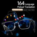 W100D AI Bluetooth Smart Audio-briller med oversættelse i realtid