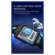 W5PRO 4G børneur med dobbelt kamera 2+16G slidstærkt 1.83" IPS HD smart phone-ur