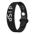 W6TP Smart fitness-tracker med skridttæller - IP67 - Sort