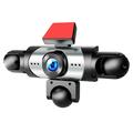 W8 5-kamera 360-dashcam i 4K med WiFi
