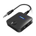WB5 - 2-i-1 Bluetooth V5.0 Audio Transmitter/modtager TV/PC/Bil - Sort