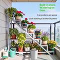 WD-01GD Smart vandingssystem til solcelleanlæg - dobbeltpumpe, timer, justerbare dryp-pile