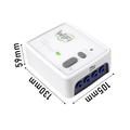 WD-01GDE WiFi-styret smart dobbeltpumpe til automatisk vanding af planter - hvid