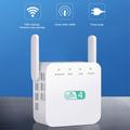 WD-611U 300 Mbps WiFi-extender med dobbelte antenner - EU-stik - Hvid