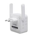 WD-611U 300 Mbps WiFi-extender med dobbelte antenner - EU-stik - Hvid