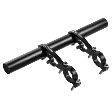 WEST BIKING Aluminiumslegering Cykelstyrforlænger Dobbelt klembeslag til cykellygte GPS-computer