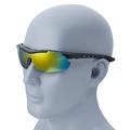 WEST BIKING Motorcykelbriller Multilayer Mirror Lens Powersports Solbriller Goggles - Sort