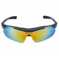 WEST BIKING Motorcykelbriller Multilayer Mirror Lens Powersports Solbriller Goggles - Sort