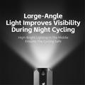 WEST BIKING YP0701404 Multifunktionel cykellygte med sensor 600 lumen Type-C forlygte Landevejscykellygte