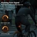 WEST BIKING YP0701420 Smart sensing cykellygte farverig LED MTB baglygte advarselslampe