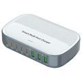 WLX-F8C Stationær oplader med flere porte - 200W