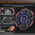 Vægmonteret smart boksemaskine med musik - sort