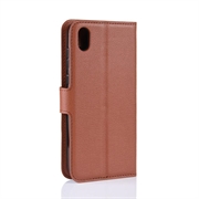 Huawei Y5 (2019) Pung Cover med Magnetisk Lukning - Brun