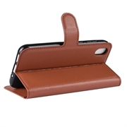 Huawei Y5 (2019) Pung Cover med Magnetisk Lukning - Brun