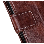 Motorola Moto G54 Pung Taske med Magnetisk Lukning - Brun