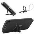 HTC Desire 22 Pro Pung Cover- Kulfiber - Sort