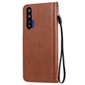 Huawei Nova 5T, Honor 20/20S Pung Taske med Magnetisk Lukning - Brun