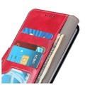 Motorola Moto G52 Pung Taske med Magnetisk Lukning - Rød