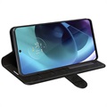 Motorola Moto G71 5G Pung Taske med Magnetisk Lukning - Sort