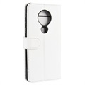 Nokia 6.2/7.2 Pung Taske med Magnetisk Lukning - Hvid