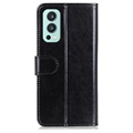 OnePlus Nord 2 5G Pung Taske med Magnetisk Lukning - Sort
