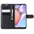Samsung Galaxy A10s Pung Taske med Magnetisk Lukning - Sort