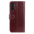 Samsung Galaxy A14/A14 5G Pung Taske med Magnetisk Lukning - Brun