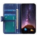 Samsung Galaxy A72 5G Pung Taske med Magnetisk Lukning - Blå