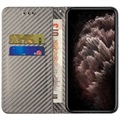 Samsung Galaxy S22 5G Coverpung - Kulfiber - Grå