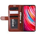 Xiaomi Redmi Note 8 Pro Pung Taske med Magnetisk Lukning - Brun