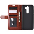 Xiaomi Redmi Note 8 Pro Pung Taske med Magnetisk Lukning - Brun