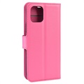 iPhone 11 Pung Taske med Magnetisk Lukning - Hot Pink
