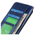 iPhone 13 Mini Pung Taske med Magnetisk Lukning - Blå
