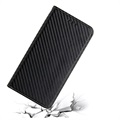 iPhone 14 Pro Pung Cover - Karbonfiber - Sort