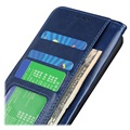 iPhone 14 Plus Pung Taske med Magnetisk Lukning - Blå