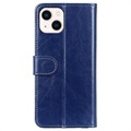 iPhone 14 Plus Pung Taske med Magnetisk Lukning - Blå