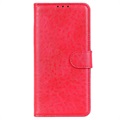 OnePlus Nord N100 Pung Taske med Kortholder og Stand - Rød