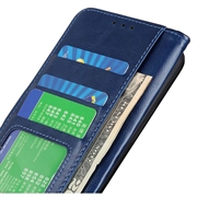 OnePlus 13 Pung med Magnetisk Lukning - Blå