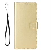 Xiaomi Redmi 13C 5G/Poco M6 Pung Cover med Magnetisk Lukning - Guld