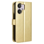Xiaomi Redmi 13C 5G/Poco M6 Pung Cover med Magnetisk Lukning - Guld