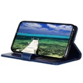Samsung Galaxy A03 Core Pung med Magnetisk Lukning - Blå