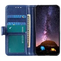 Samsung Galaxy A03 Core Pung med Magnetisk Lukning - Blå