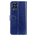 Samsung Galaxy M53 Pung Taske med Magnetisk Lukning - Blå