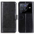 Vivo X80 Pro Pung med Magnetisk Lukning - Sort