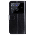 Vivo X80 Pro Pung med Magnetisk Lukning - Sort